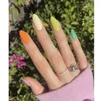 Mr. Skittles Manicure For Winter
