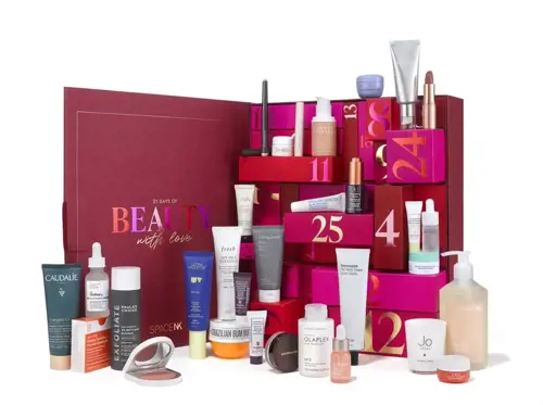 Advent calendar for 25 days of beauty from Space NK