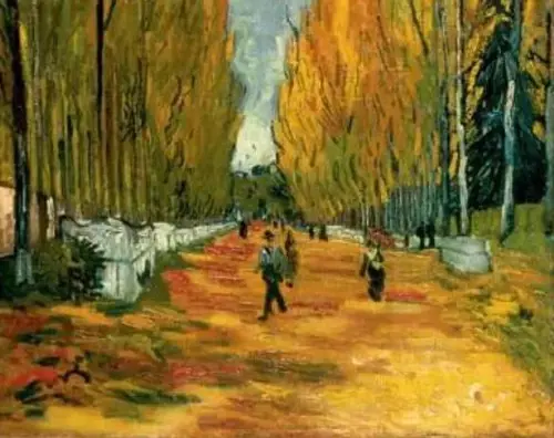 Alyscamps painting