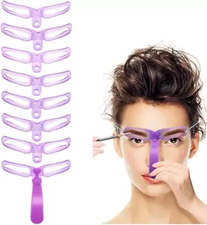 Amariver Brow Stencils With Handle & Strap