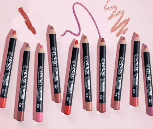 Different shades of eyeliner