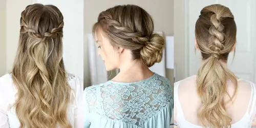 Simple Rope Braided Hairstyle